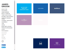 Tablet Screenshot of james-groom.com